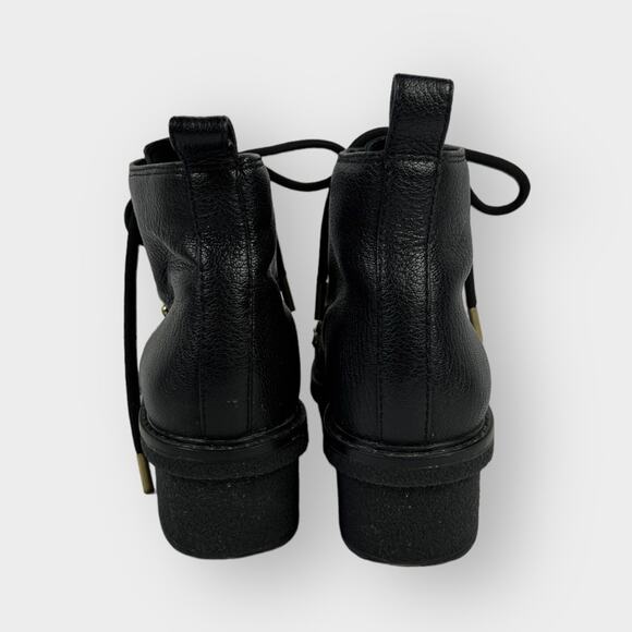 3.1 Phillip Lim Mallory Lace-Up Short Leather Hiker Boot Size 36/6 - Picture 7 of 10